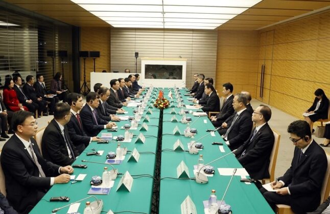 3 3 min 1 646x420 - Chủ tịch nước Võ Văn Thưởng hội đàm và gặp gỡ báo chí với Thủ tướng Nhật Bản Kishida Fumio
