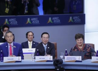 Chủ tịch nước Võ Văn Thưởng dự Phiên họp hẹp các Nhà lãnh đạo Kinh tế APEC