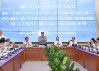 Thủ tướng chủ trì Hội nghị lần thứ nhất BCĐ 850 về phát triển TP Hồ Chí Minh