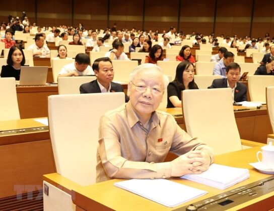 8 min 10 544x420 - Tổng Bí thư Nguyễn Phú Trọng dự phiên chất vấn và trả lời chất vấn