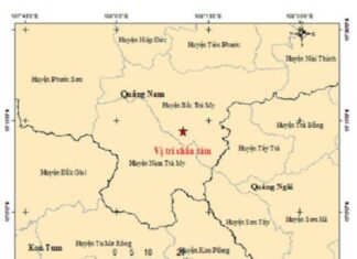 Hai huyện miền núi ở Quảng Nam xảy ra động đất