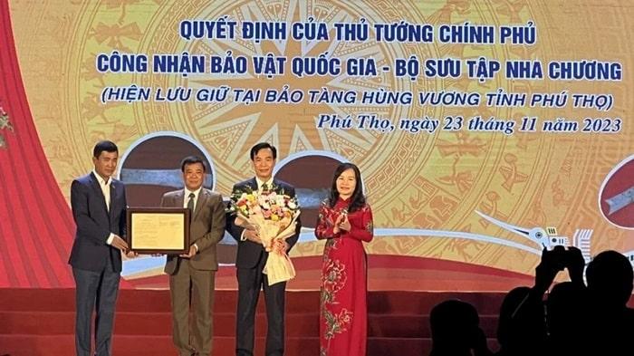 Cong bo min - Phú Thọ: Công bố bảo vật và di sản văn hoá phi vật thể quốc gia