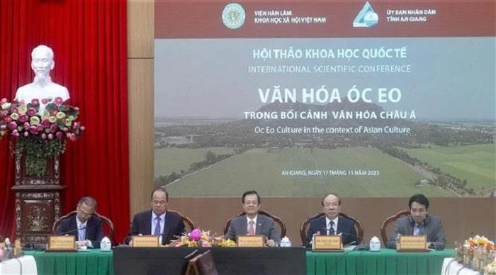 Hoi thao Khoa hoc Quoc te ve Van hoa Oc Eo min - Lần đầu tiên tổ chức Hội thảo Khoa học Quốc tế về Văn hóa Óc Eo