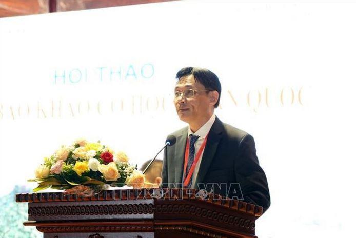 Ong Nguyen Duc Minh min - 1.000 đại biểu tham dự Hội thảo khảo cổ học toàn quốc