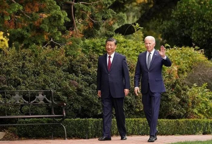 Tong thong My Joe Biden va Chu tich Trung Quoc Tap Can Binh min - Tổng thống Mỹ Joe Biden và Chủ tịch Trung Quốc Tập Cận Bình hội đàm hơn 4 giờ