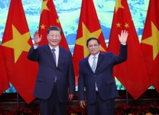 Thủ tướng Phạm Minh Chính hội kiến Tổng Bí thư, Chủ tịch nước Trung Quốc Tập Cận Bình