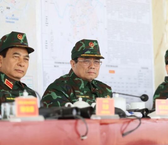 Thủ tướng Phạm Minh Chính chỉ đạo diễn tập của Quân đoàn 12