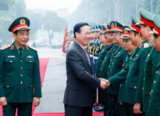 Chủ tịch nước Võ Văn Thưởng dự Hội nghị Quân chính Toàn quân năm 2023
