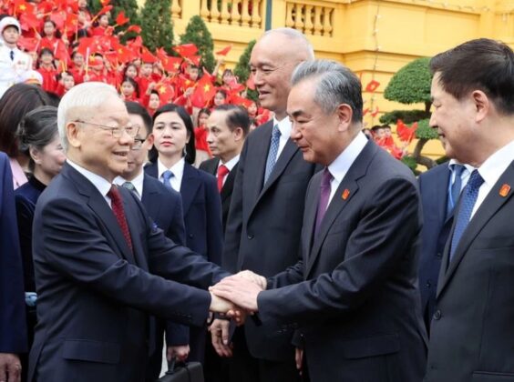 11 min 7 564x420 - Lễ đón Tổng Bí thư, Chủ tịch nước Trung Quốc thăm cấp Nhà nước tới Việt Nam