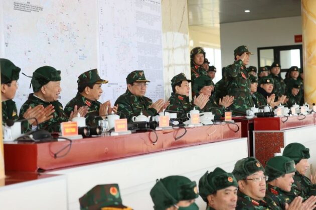 3 min 71 630x420 - Thủ tướng Phạm Minh Chính chỉ đạo diễn tập của Quân đoàn 12