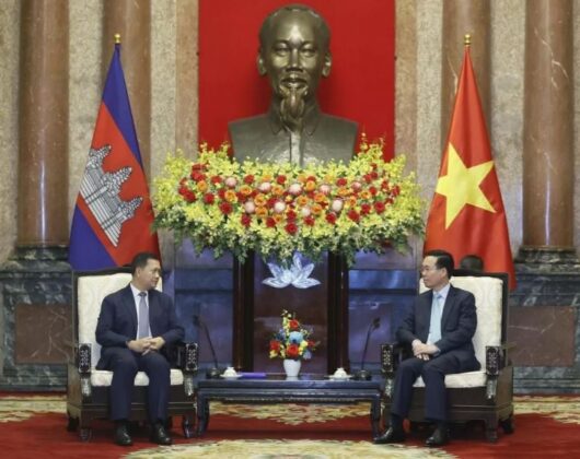 4 min 37 530x420 - Chủ tịch nước Võ Văn Thưởng tiếp Thủ tướng Campuchia Hun Manet