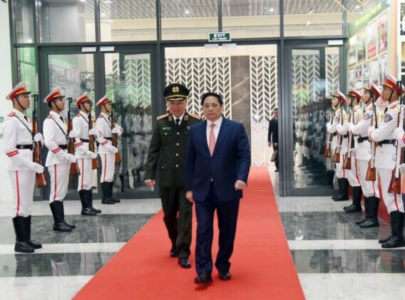 8 min 53 568x420 - Thủ tướng Phạm Minh Chính dự Hội nghị Công an toàn quốc lần thứ 79