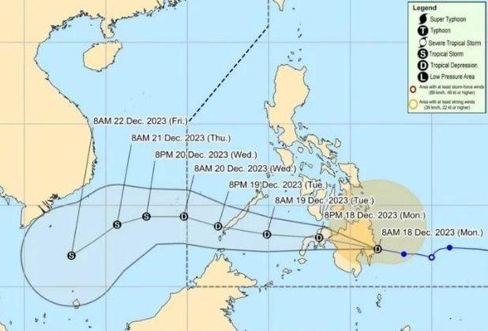 Bao Jelawat do bo vao dao Mindanao - Philippines: Bão Jelawat đổ bộ vào đảo Mindanao, hàng nghìn dân phải sơ tán