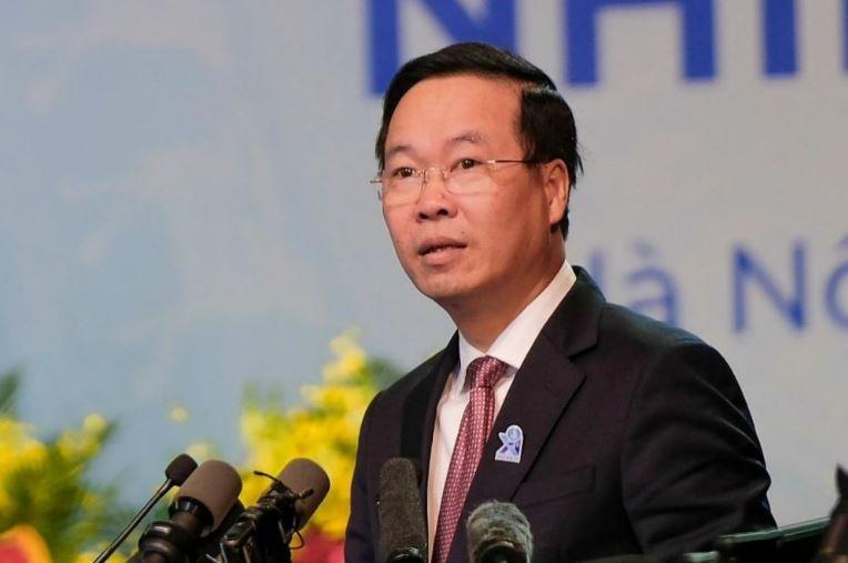 Chu tich nuoc Vo Van Thuong phat bieu tai dai hoi min - Chủ tịch nước: 'Sinh viên là nhân tố quyết định thịnh suy của quốc gia'
