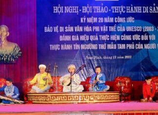 20 năm Công ước Bảo vệ di sản văn hóa phi vật thể của UNESCO: Nâng cao vị thế, hình ảnh quốc gia