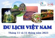 [Infographic] Khách quốc tế tới Việt Nam đạt kỷ lục trong tháng 11/2023