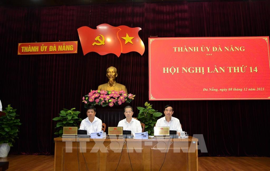 Lanh dao Thanh uy Da Nang chu tri Hoi nghi min - Đà Nẵng đặt mục tiêu tăng trưởng GRDP đạt 8 - 8,5% năm 2024