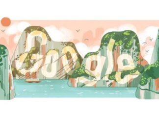 Trang chủ Google vinh danh vịnh Hạ Long