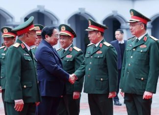 Thủ tướng Phạm Minh Chính thăm, chúc Tết cán bộ Tổng cục 2 Bộ Quốc phòng Thủ tướng Phạm Minh Chính thăm, chúc Tết cán bộ Tổng cục 2 Bộ Quốc phòng