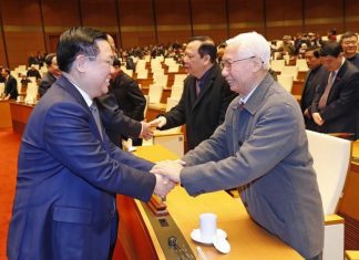 Chủ tịch Quốc hội gặp mặt các nguyên lãnh đạo Quốc hội nhân dịp Xuân Giáp Thìn Chủ tịch Quốc hội gặp mặt các nguyên lãnh đạo Quốc hội nhân dịp Xuân Giáp Thìn
