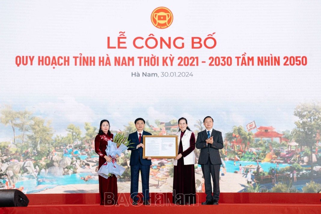Công bố Quy hoạch tỉnh Hà Nam thời kỳ 2021-2030, tầm nhìn đến năm 2050