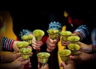 Múa chuông – vũ điệu linh thiêng của người Dao đỏ ở vùng cao Lào Cai Múa chuông - vũ điệu linh thiêng của người Dao đỏ ở vùng cao Lào Cai