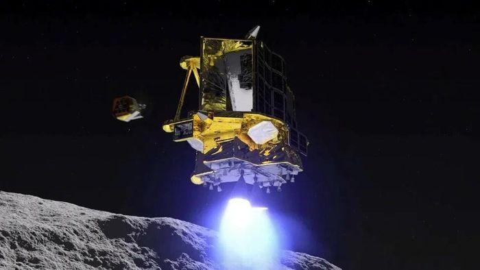 Tau do bo thong minh khao sat Mat Trang SLIM cua Nhat Ban - Tàu đổ bộ thông minh khảo sát Mặt Trăng của Nhật Bản đã hoạt động trở lại