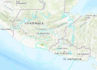 Động đất độ lớn 6,0 ở miền Nam Guatemala, nhiều tuyến đường bị lở đất