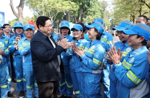 10 min 8 641x420 - Thủ tướng Phạm Minh Chính thăm, chúc Tết người lao động tại Hà Nội