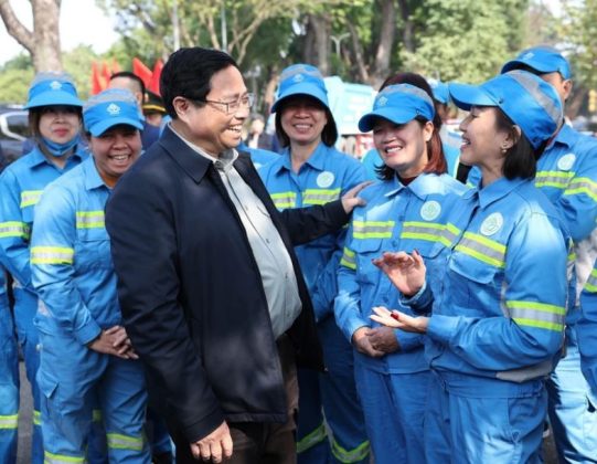 13 min 3 541x420 - Thủ tướng Phạm Minh Chính thăm, chúc Tết người lao động tại Hà Nội