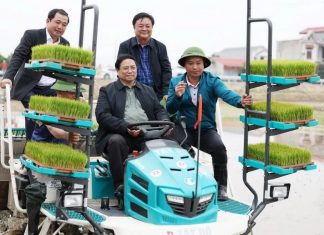 Thủ tướng xuống đồng động viên nông dân Hải Dương sản xuất vụ Đông Xuân Thủ tướng xuống đồng động viên nông dân Hải Dương sản xuất vụ Đông Xuân