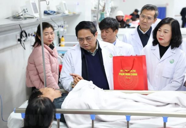 7 min 9 610x420 - Thủ tướng chúc Tết tại Bệnh viện Hữu nghị Việt Đức và Bệnh viện Nhi Trung ương
