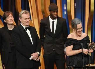 Bom tấn ‘Oppenheimer’ đại thắng tại Lễ trao giải thưởng BAFTA 2024 Bom tấn 'Oppenheimer' đại thắng tại Lễ trao giải thưởng BAFTA 2024