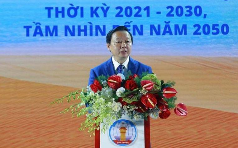 Le cong bo Quy hoach tinh Binh Thuan 2 min - Năng lượng tái tạo là đột phá ưu tiên, quan trọng của Bình Thuận