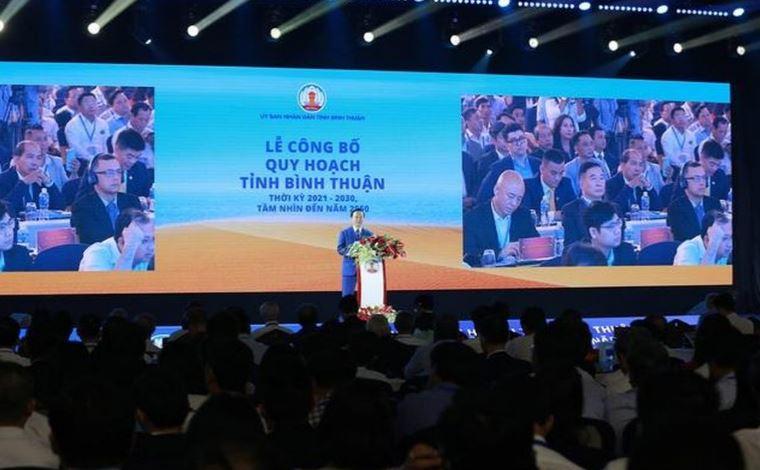 Le cong bo Quy hoach tinh Binh Thuan 3 min - Năng lượng tái tạo là đột phá ưu tiên, quan trọng của Bình Thuận
