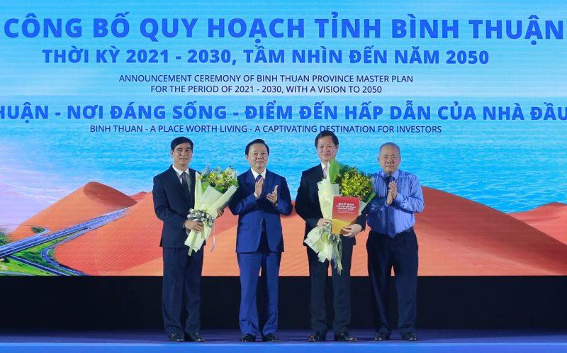 Le cong bo Quy hoach tinh Binh Thuan min 800x498 - Năng lượng tái tạo là đột phá ưu tiên, quan trọng của Bình Thuận