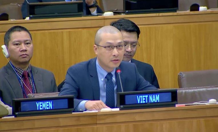 Viet Nam keu goi 2 min - Việt Nam kêu gọi tăng cường an ninh, an toàn và vai trò phụ nữ trong hoạt động gìn giữ hòa bình Liên hợp quốc