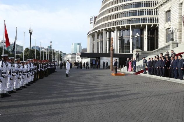 10 min 7 631x420 - Lễ đón Thủ tướng Phạm Minh Chính và Phu nhân thăm New Zealand