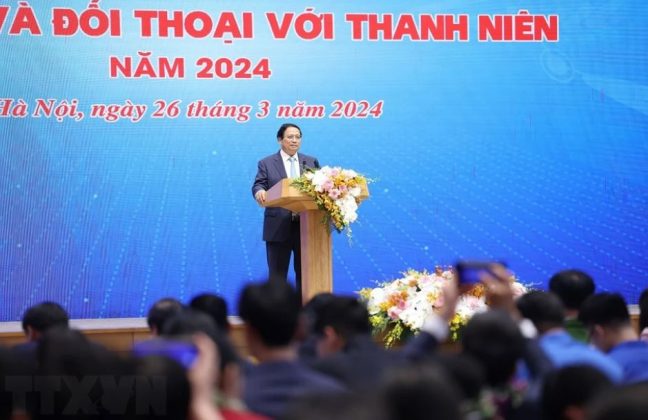 16 min 6 648x420 - Thủ tướng Chính phủ Phạm Minh Chính đối thoại với thanh niên
