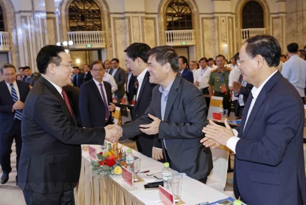 4 min 2 626x420 - Chủ tịch Quốc hội Vương Đình Huệ dự Lễ công bố Quy hoạch Đô thị mới Cam Lâm