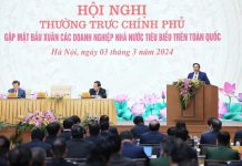 Thủ tướng chủ trì Hội nghị gặp mặt đầu Xuân các doanh nghiệp nhà nước tiêu biểu