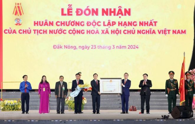 8 min 21 661x420 - Chủ tịch Quốc hội dự Lễ kỷ niệm 20 năm tái lập tỉnh Đắk Nông