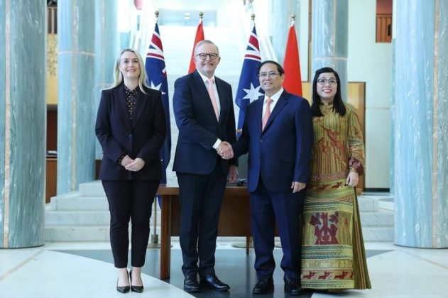 8 min 7 631x420 - Lễ đón Thủ tướng Phạm Minh Chính thăm chính thức Australia