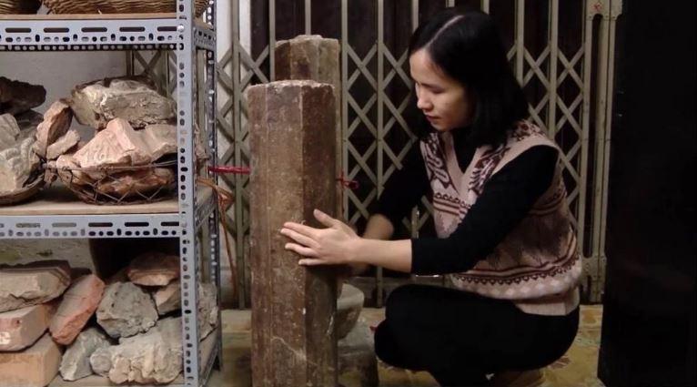 Cot kinh Phat thoi Dinh o Ninh Binh 3 min - Khám phá Bảo vật Quốc gia Bộ sưu tập Cột kinh Phật thời Đinh ở Ninh Bình