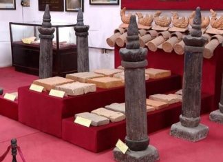 Khám phá Bảo vật Quốc gia Bộ sưu tập Cột kinh Phật thời Đinh ở Ninh Bình
