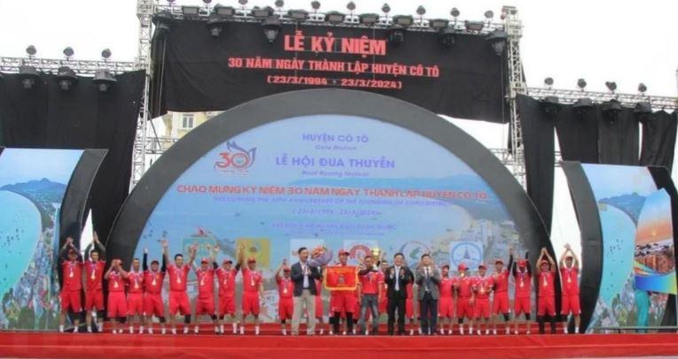 Le hoi dua thuyen cac huyen dao 2 min - Lần đầu tiên tổ chức Lễ hội đua thuyền các huyện đảo trong cả nước