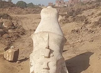 Ai Cập: Khai quật phần trên của tượng Pharaoh Ramses II niên đại 3.200 năm