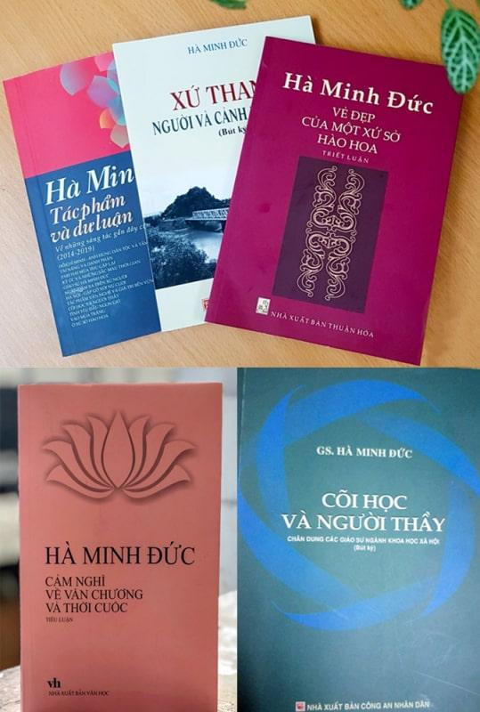 Mot so cuon sach cua giao su Ha Minh Duc min - Cuốn sách thứ 95 của nhà văn Hà Minh Đức - Tác giả: Ma Văn Kháng