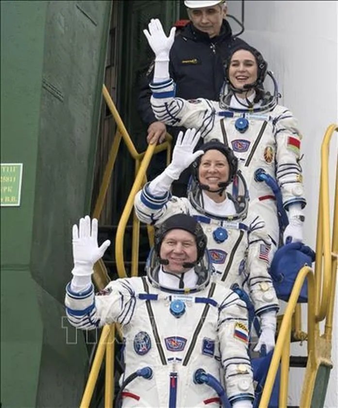 Tàu vũ trụ Soyuz MS-25 ghép nối thành công với ISS