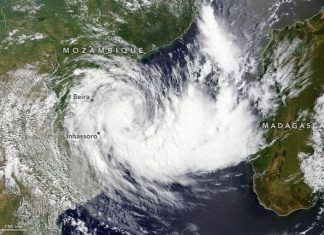 8.000 ngôi nhà ở Mozambiquebị hư hỏng do bão Filipo